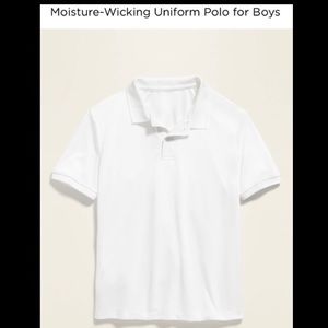 NWT Set of 2 Boys Moisture Wicking Uniform Polo